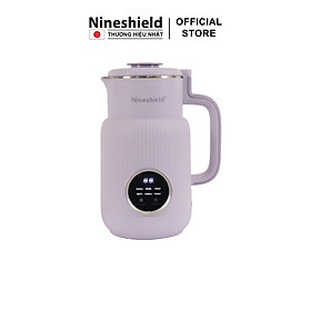 Máy Xay Sữa Hạt Nineshield KB108 Xay Nấu Đa Năng Các Loại Hạt Siêu Nhuyễn Mịn, 8 Chế Độ Nấu, Dễ Vệ Sinh - Bảo hành 1 năm - MÀU TÍM