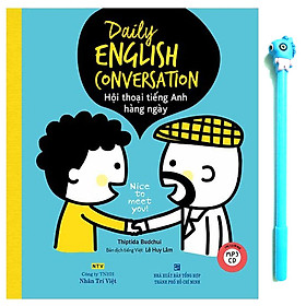 [Download Sách] Daily English Conversation - Hội Thoại Tiếng Anh ( Tặng Kèm Bút )