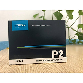 Mua Ổ cứng SSD Crucial P2 1TB NVMe 3D-NAND M.2 PCIe Gen3 x4 – CT1000P2SSD8 - HÀNG CHÍNH HÃNG