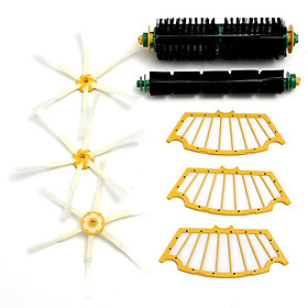 Vacuum Cleaner Parts Filters Brush Kit for iRobot Roomba 500 Series 510 530 535 540 550 560 570