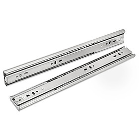 Mua Bộ 2 Thanh ray trượt ngăn kéo tủ cho thợ làm tủ  đóng tủ - Thép chống rỉ  Giảm chấn