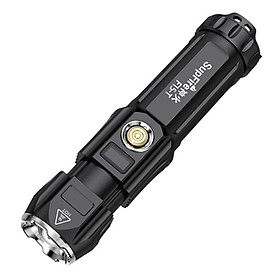 Đèn pin cầm tay Supfire F15 - T  - Tích hợp màn LCD hiển thị pin,công suất tiêu thụ,độ sáng
