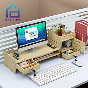 Kệ Màn Hình Máy Tính Để Bàn, Kệ Để Bút, Kệ Điện Thoại, Dụng Cụ Văn Phòng
