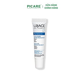 Uriage Bariéderm Cica-Lips Repairing Balm, Kem Dưỡng Môi Khô và Nứt Nẻ (15 ml)