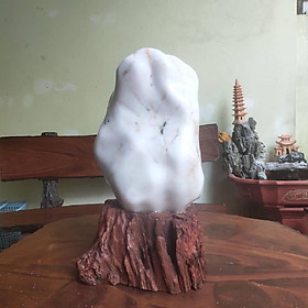 Đá cảnh thạch anh trắng thiên nhiên