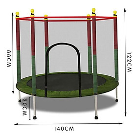 Nhà nhảy cho bé Trampoline Jump - 1,4x1,4m