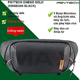 Mua Túi máy ảnh PGYTECH OneGo Solo (Obsidian Black) - 3L (Hàng chính hãng)