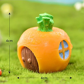 Mua KHO-HN * Mô hình thỏ trắng thu hoạch cà rốt trang trí tiểu cảnh  terrarium  DIY