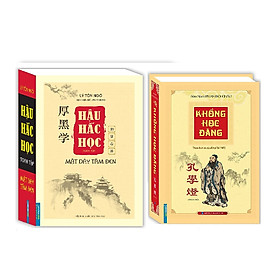 Nơi bán Combo Khổng Học Đăng Trọn Bộ (Theo Bản In Của Khai Trí 1973)+Hậu Hắc Học toàn tập - Mặt dày tâm đen (bìa mềm) - Giá Từ -1đ