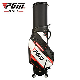 Túi Gậy Golf Fullset Nắp Cứng 4 Bánh Xe - PGM 4 Universal Wheel Retractable Golf Bag - QB064