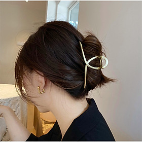 Kẹp Tóc Càng Cua Kim Loại Cỡ Lớn Phong Cách Hàn Quốc Thanh Lịch KT15