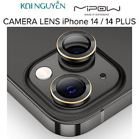 Miếng Dán Cường Lực LENS CAMERA MIPOW DIAMONDSHIELD Dành Cho iPhone 14 / 14 PLUS - HÀNG CHÍNH HÃNG