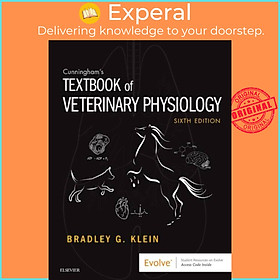 Sách - Cunningham's Textbook of Veterinary Physiology by T Bradley G., PhD Klein (UK edition, hardcover)