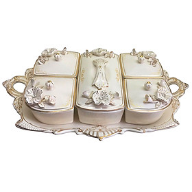 Mua Bộ khay sứ đựng bánh kẹo (hàng cao cấp)