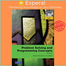 Sách - Problem Solving & Programming Concepts - International Edition by Maureen Sprankle (UK edition, paperback)