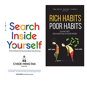 Hình ảnh Combo Phát Triển Tư Duy Search Inside Yourself + Rich Habits - Poor Habits