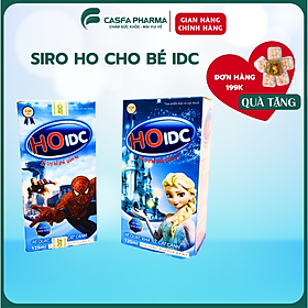 Siro ho IDC, hỗ trợ bổ phổi LAFON HO, giảm ho hiệu quả, hộp 125ml