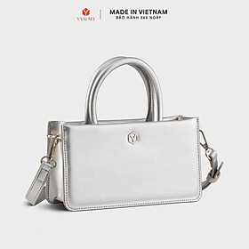 Túi Yuumy ( Thời trang nữ phối quai xách size 21 - Túi đeo chéo da Smooth YN288 )