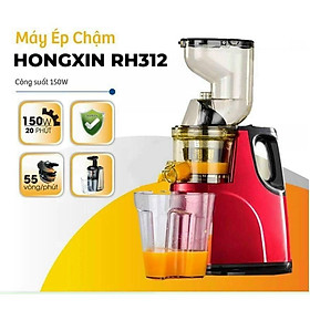 Mua MÁY ÉP CHẬM Máy ép trái cây cầm tay chính hãng HONGXIN_Siêu kiệt bã_Gọn nhẹ_Tháo lắp dễ dàng BH 12 THÁNG
