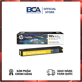 Mua Mực in HP 981X Yellow High Yield Original PageWide Cartridge (L0R11A) - Hàng chính hãng