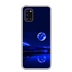 Ốp Lưng Điện Thoại Samsung Galaxy A31 - 01295 0269 MOON02 - Silicone Dẻo - Hàng Chính Hãng