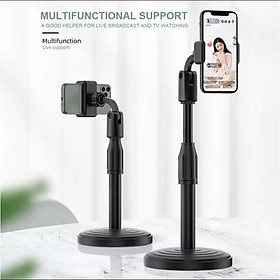 Mua Giá đỡ điện thoại  kẹp điện thoại để bàn xoay 360 độ  có điều chỉnh độ cao tùy thích - Kẹp điện thoại để bàn đa năng.