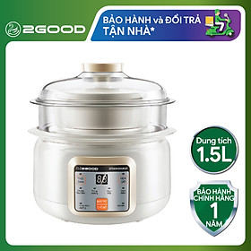Mua Nồi Hầm Cháo Cách Thủy 2 Tầng 2GOOD A600 (1.5L) - Hàng Chính Hãng