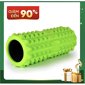 Con Lăn Foam Roller Massage Gai 33cm - Ống Lăn Dãn Cơ Tập Gym, Yoga, Thể Hình