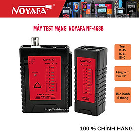 Máy test mạng Noyafa NF-468B chính hãng, chức năng test mạng, thoại, camera BNC 