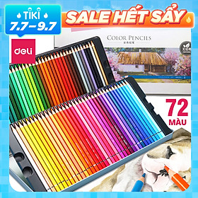 Bút chì màu gốc dầu cao cấp Deli - 6565 / 6566 / 6567