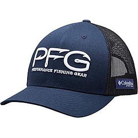 Columbia Unisex PFG Mesh Snap Back Hooks Ball Cap, Black, One Size