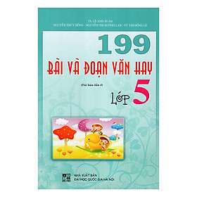 199 Bài Và Đoạn Văn Hay Lớp 5