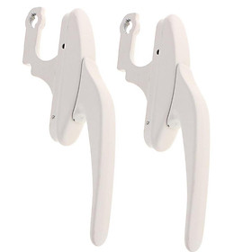 2 x Anti-theft Window Lock Window Tilt Latch Sash Lock Home Office Security