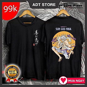 ÁO THUN GEAR 5 LUFFY SUN GOD NIKA ONE PIECE anime manga độc đẹp giá siêu rẻ