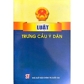 Luật Trưng cầu dân ý