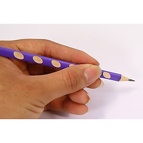 Combo 5 chiếc bút chì HB có rãnh thông minh cho bé  tập vẽ, tập viết