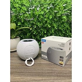 Hình ảnh Loa mini bluetooth nghe nhạc không dây Rockspace S55 có micro nghe gọi nhỏ gọn có đầu cắm usb thẻ nhớ Hàng chính hãng