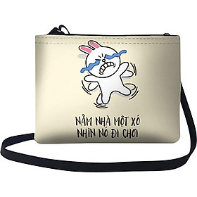 Túi đeo chéo Nằm nhà một xó nhìn nó đi chơi TUFU257