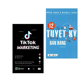 Hình ảnh Combo 2Q Tủ Sách Phát Triển Kinh Doanh: 12 Tuyệt Kỹ Bán Hàng +  Tiktok Marketing