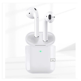 Tai Nghe Bluetooth cảm ứng 2 Bên Tws V5.0 có mic định vị Lanex Lep W12 - Hàng nhập khẩu