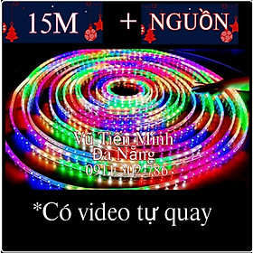Mua 15M dây nháy LED đuổi đủ màu siêu đẹp dùng để trang trí nhà cửa  NOEL  giáng sinh  tết  hắt trần +1