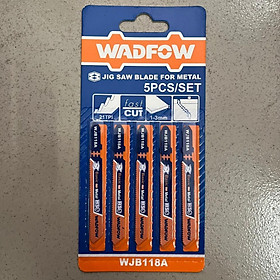 Mua BỘ 5 LƯỠI CƯA LỌNG CẮT KIM LOẠI 50MM WJB118A WADFOW - HÀNG CHÍNH HÃNG