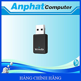Tenda USB kết nối Wifi U9 chuẩn AC tốc độ 650Mbps - Hàng Chính Hãng