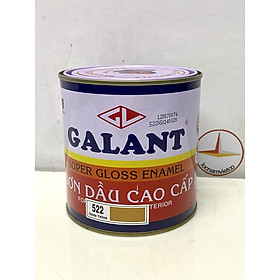 Sơn dầu Galant màu Oxide Yellow 522 _ 0.8L