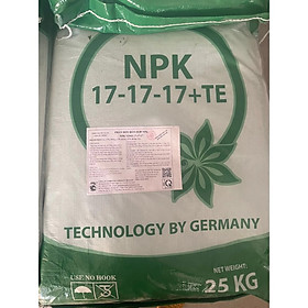 Mua Phân npk 17 17 17 + te (1kg) dạng hạt chuyên dùng cho tất cả các loại cây