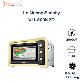 Lò Nướng Sanaky VH-509N2D (50L) - Hàng chính hãng