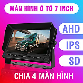 Màn Hình LCD IPS Ô Tô 7 Inch AHD Cổng GX12