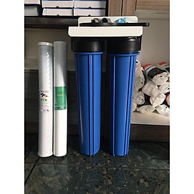 Mua Bộ 2 Cốc lọc thô đầu nguồn 20inch - REN 21 - kèm phụ kiện + 2 lõi (2 gioăng)
