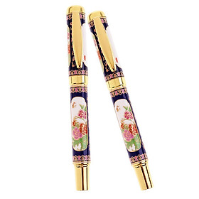 2pcs Chinese Style Ink Fountain Pen Writing Fountain Pens Student Stationery School Supplies