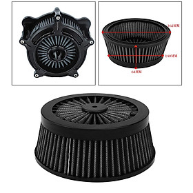 Air Cleaner Filter Component Replace For Harley   2016-2017 black